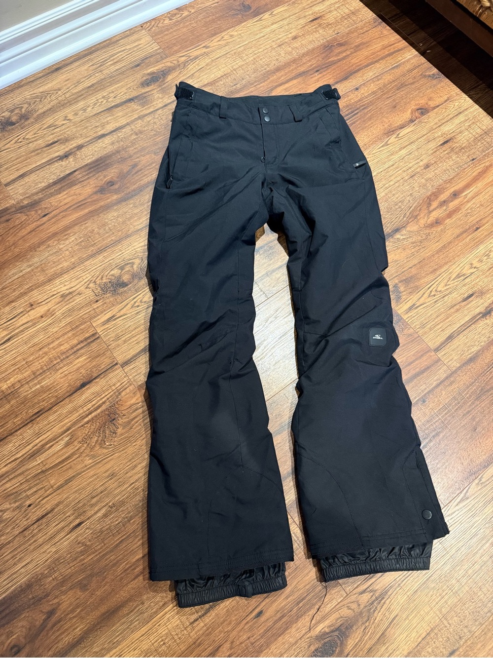 O’Neill Black Insulated Waterproof Snow Ski Pants Size S/M